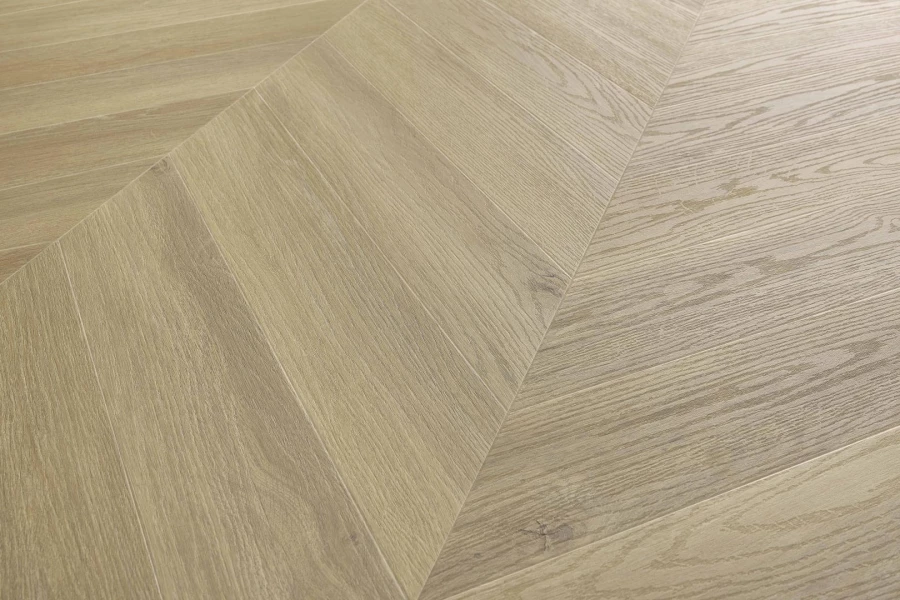 Rigid Klick-Vinyl Chevron-Fischgräten Johannes Oak 45°