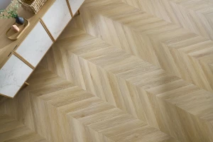 Rigid Klick-Vinyl Chevron-Fischgräten Johannes Oak 45°