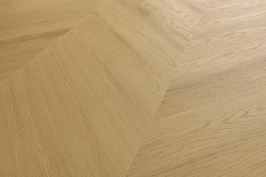 Rigid Klick-Vinyl Chevron-Fischgräten Virgin Oak 45°